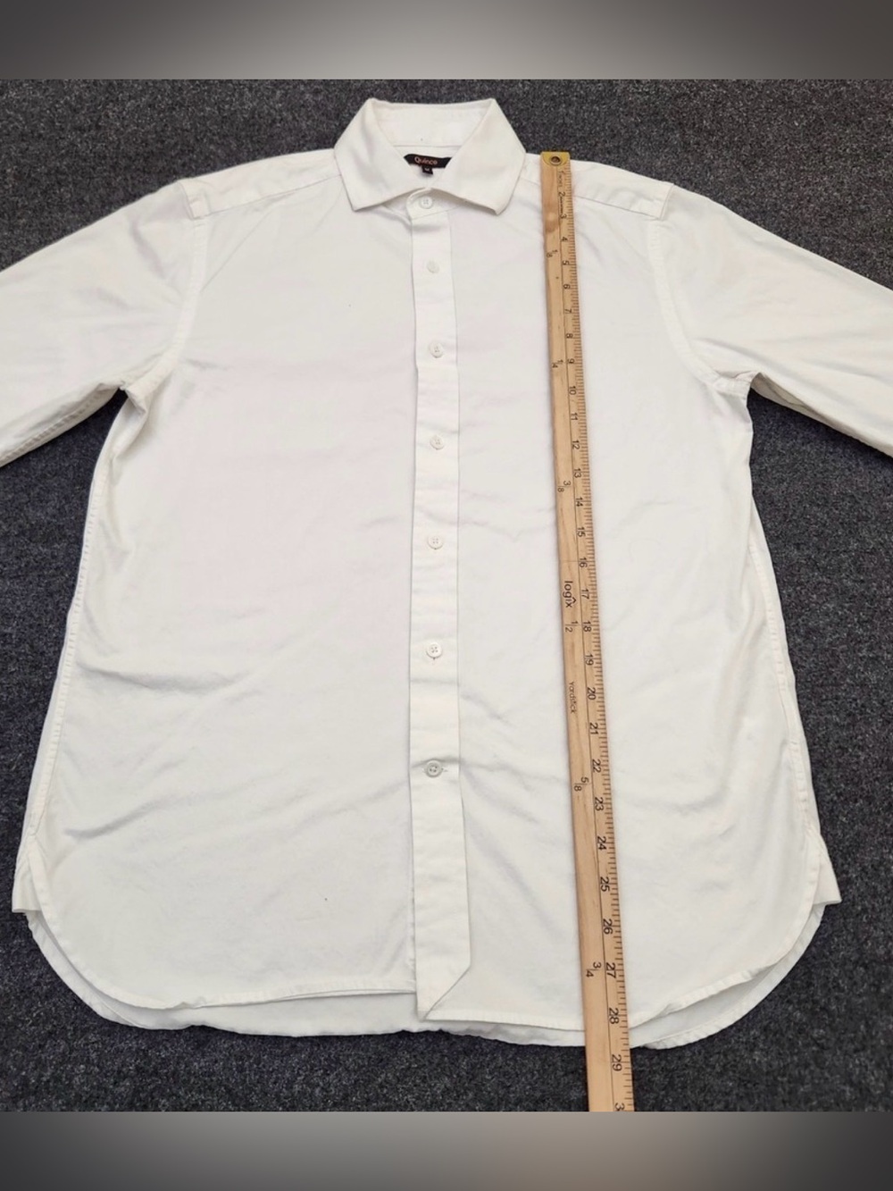Quince White Long-Sleeve Dress Shirt - Picture 4 of 6